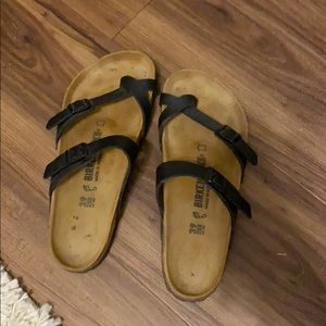 Black Birkenstocks